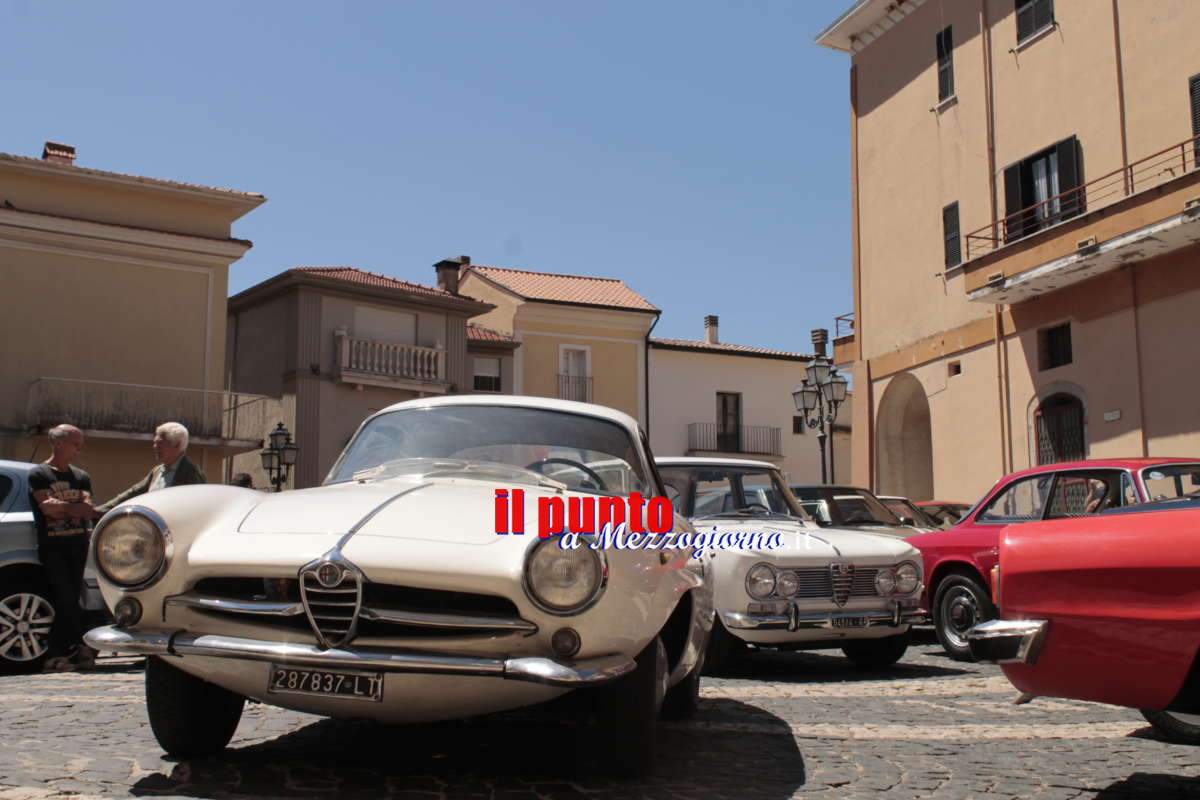 Da Cassino alle Mainarde la terza edizione del raduno Alfa Romeo