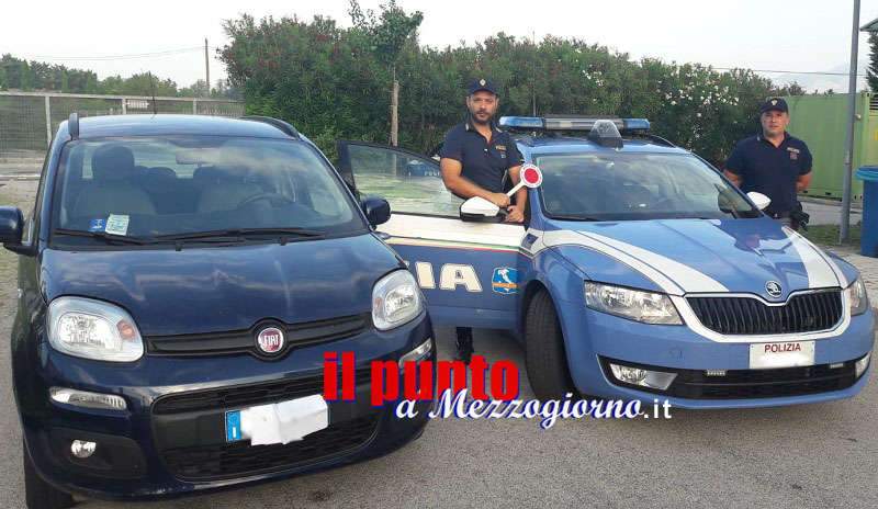 Sorpreso per due volte in una settimana sull’A1 a Cassino alla guida di un’auto rubata