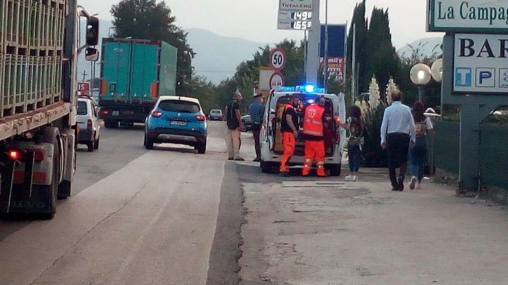 Pedone investito sulla superstrada Cassino Formia, l’uomo è in gravi condizioni