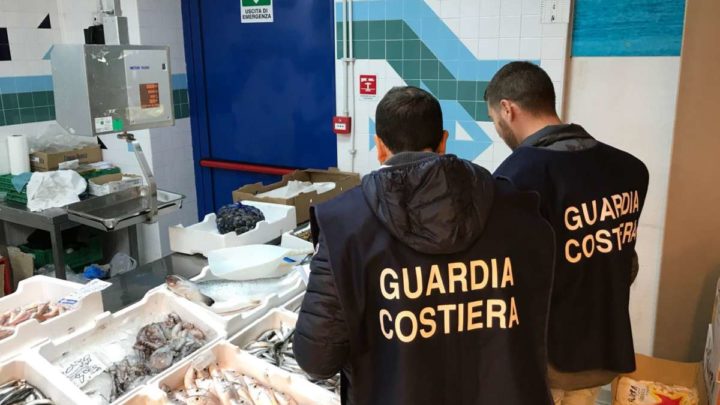 Da Gaeta a Cassino, controlli e sanzioni della Capitaneria di Porto alle pescherie