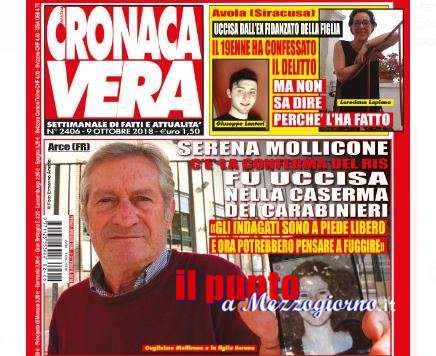 Lo sfogo di Guglielmo Mollicone sulla copertina di Cronaca Vera
