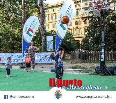 Domenica 25 novembre, Cassino apre strade e piazze a “Sport in Piazza”