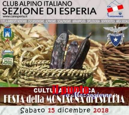 Festa della Montagna ad Esperia, Delle Cese (Parco Aurunci): all’insegna di ambiente e tradizioni