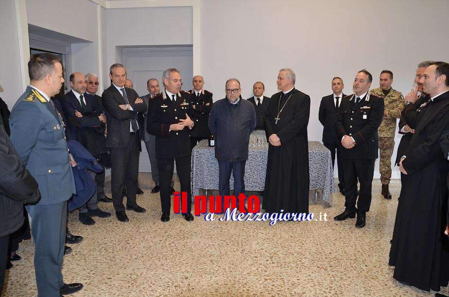 Cassino, il gen. Rispoli visita la sede della nuova caserma dei carabinieri nell’ex Rettorato