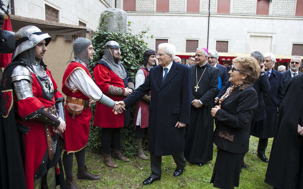 Mattarella a Cassino, il Presidente visita la “Fiera del Santo Patrono”