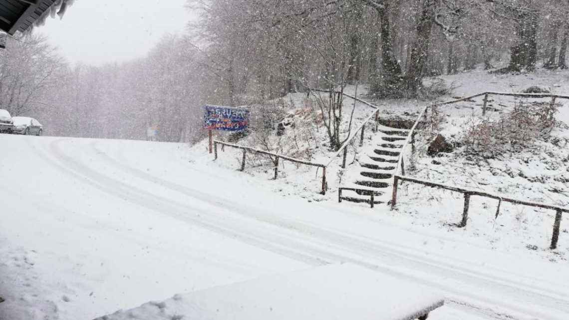 Ultimi colpi di coda del “Generale Inverno”, imbiancate le cime della Ciociaria