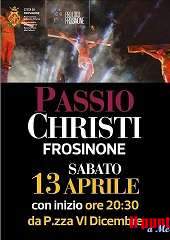 Frosinone, navette e ascensore per la Passio Christi in programma oggi