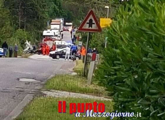 Grave incidente sulla Casilina tra Cassino e Cervaro, tre feriti