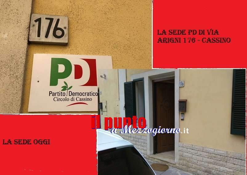 Chiude la sede Pd di Cassino di via Arigni 176. Quale futuro per il partito dopo il 26 maggio?