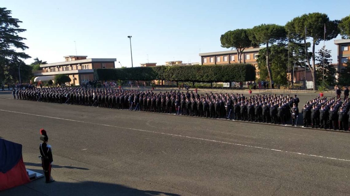 FOTO e VIDEO – La scuola carabinieri di Velletri forma 655 nuovi marescialli dell’Arma