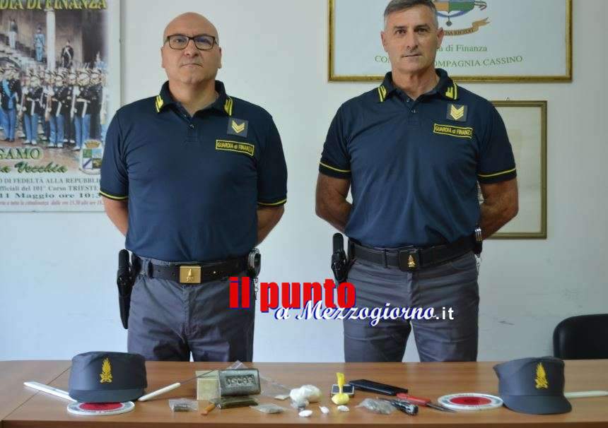 Droga per la movida Cassinate, arrestati due pusher di 31 e 34 anni