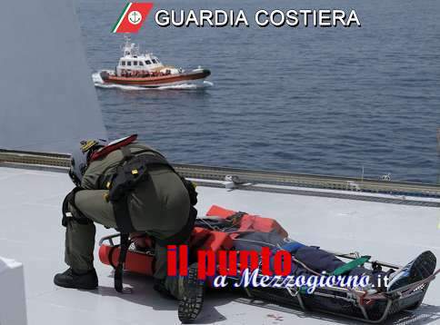 Gaeta, esercitazione di soccorso in mare della Guardia Costiera