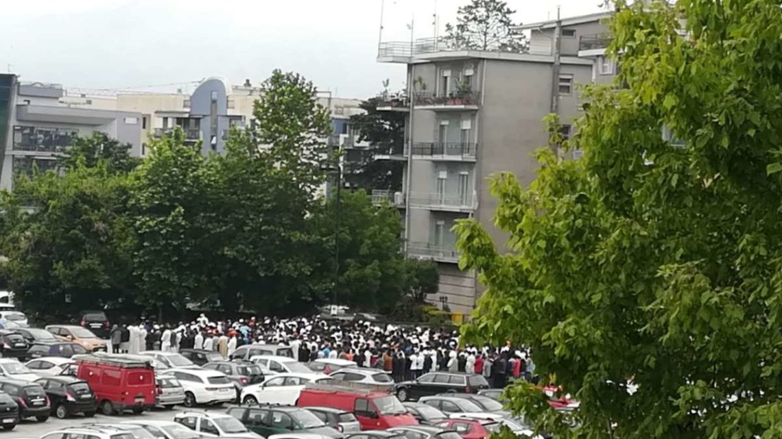 Cassino, in campo Miranda la ‘Festa di fine Ramadan’, momento di preghiera e pace per la comunità islamica