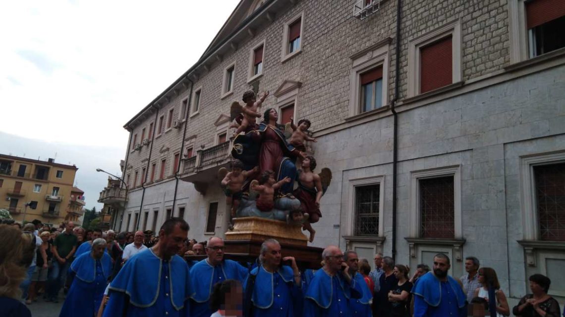 Cassino: Emozione e preghiera per la Madonna dell’Assunta. Processione del 9 luglio