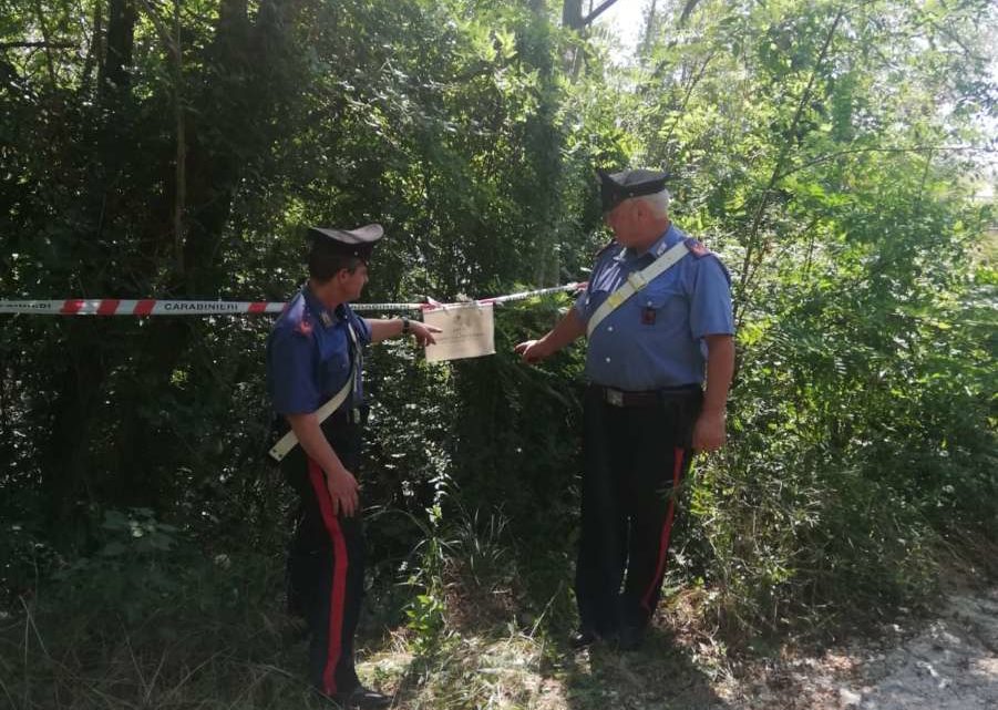 Cervaro, scoperta e sequestrata dai carabinieri una discarica abusiva su terreno comunale Cervaro, scoperta e sequestrata dai carabinieri una discarica abusiva su terreno comunale