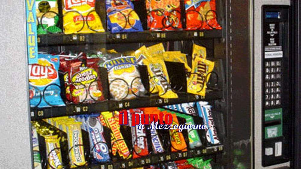 Distributori automatici nelle scuole, la Prefettura di Frosinone richiama attenzione agli aspetti nutrizionali