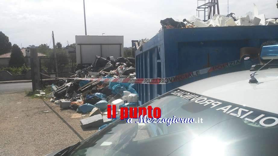 Discarica di rifiuti pericolosi sequestrata a Frosinone