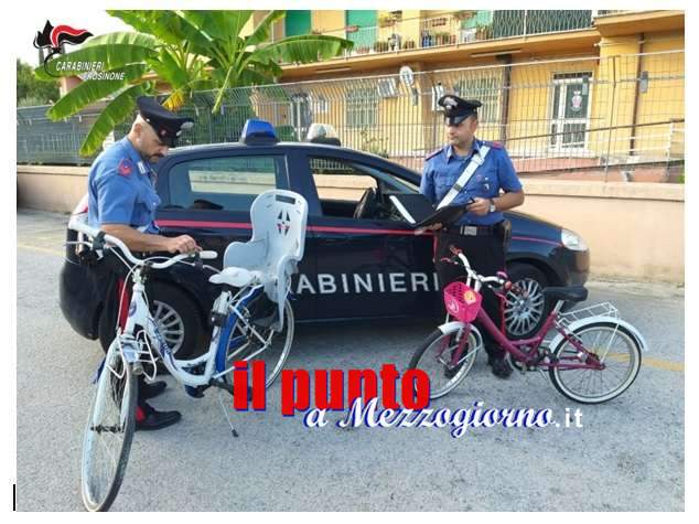 Ladri di biciclette ad Aquino, denunciati due stranieri