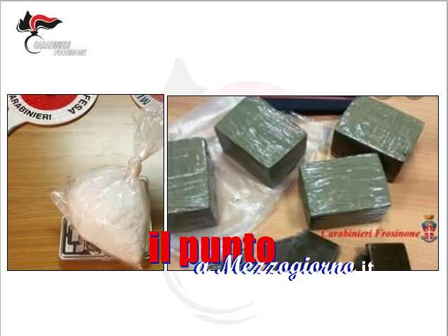 Frosinone; “Operazione Bazar” dei Carabinieri, una decina di arresti e sequestro di hashish e cocaina Frosinone; “Operazione Bazar” dei Carabinieri, una decina di arresti e sequestro di hashish e cocaina