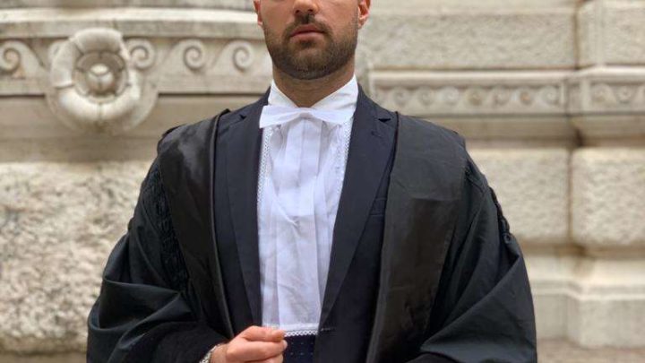 Manuel Varesi di Lanuvio, a 25 anni è l’avvocato più giovane d’Italia