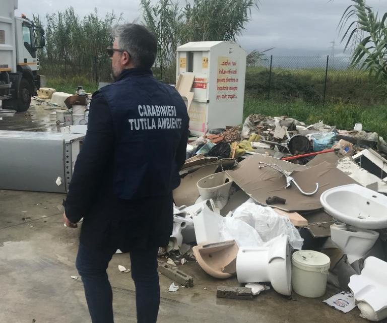 Cellole – Carabinieri del Noe sequestrano isola ecologica, denunciate due persone e sequestri per 400mila euro