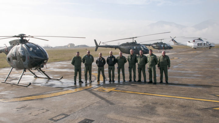Al Moscardini di Frosinone inizia l’addestramento di 11 piloti dell’Esercito