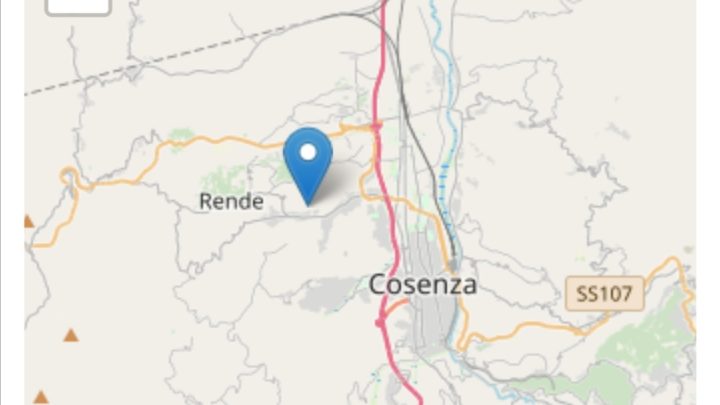 Terremoto, scossa di magnitudo 4.4 in provincia di Cosenza