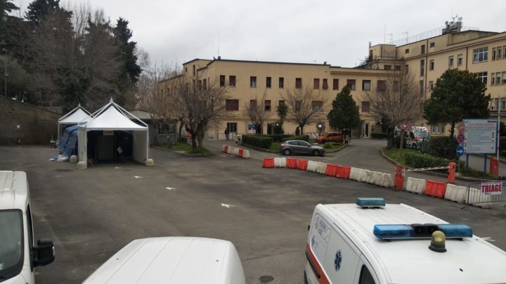 Bollettino medico Spallanzani. Delegazione della Croce Rossa Cinese in visita