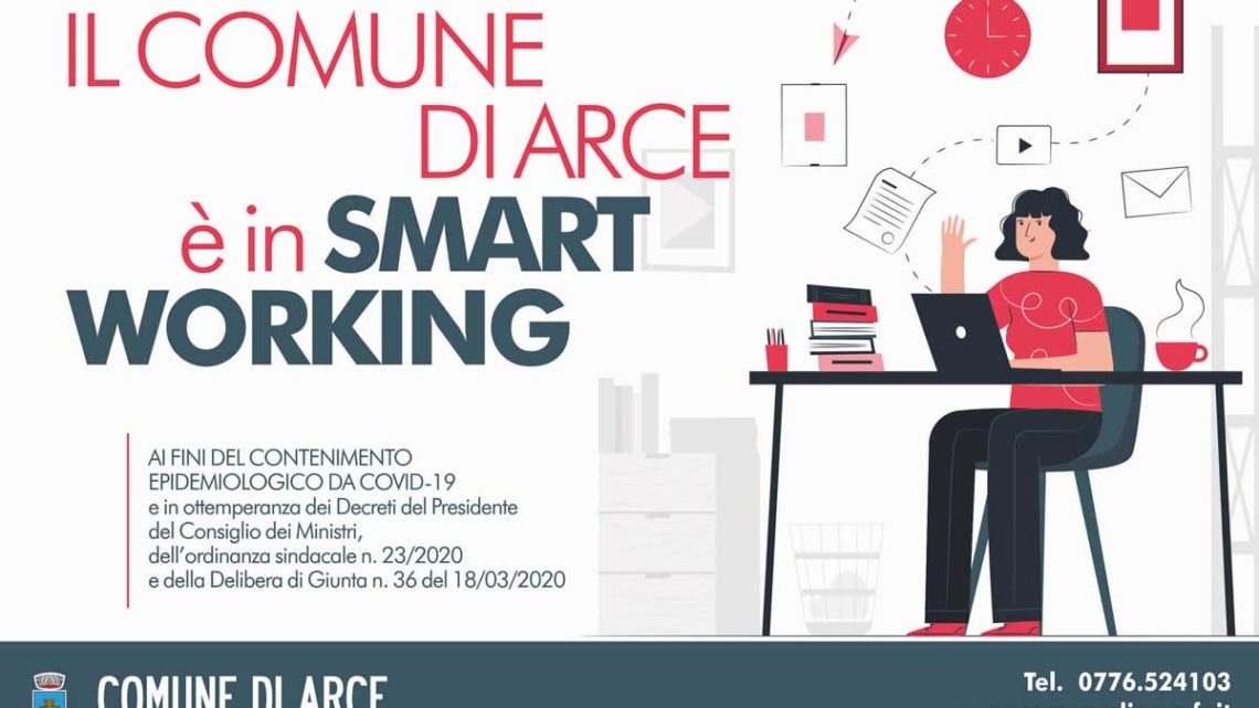 Il Comune di Arce è in smart working Il Comune di Arce è in smart working