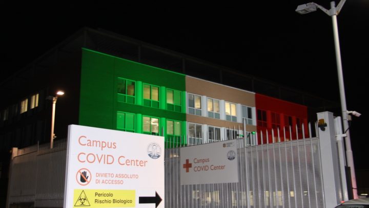 Trasferito il primo paziente in elicottero da Bergamo al Covid Center del Policlinico Universitario Campus Bio-Medico di Roma