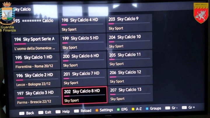 Oscurati 10 siti web che trasmettevano eventi sportivi abusivamente