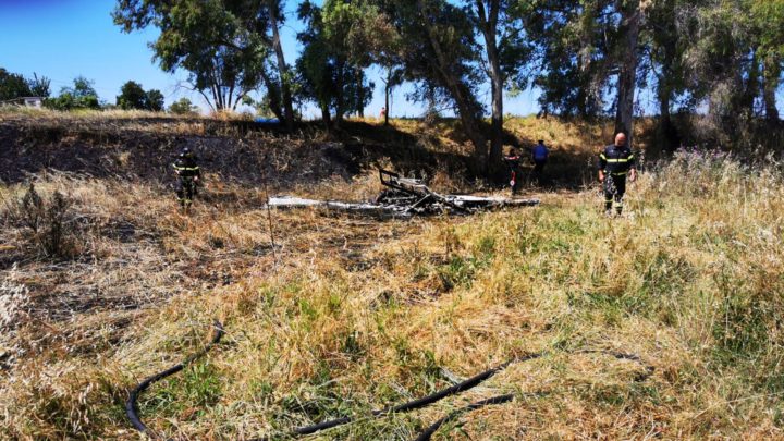 Incidente aereo a Nettuno, due morti carbonizzati