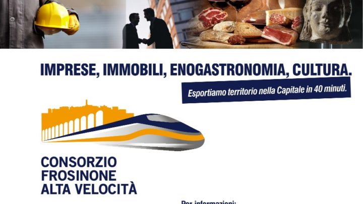 Arriva il Frecciarossa domenica 14 alle 17.41 al binario 1 della stazione di Frosinone