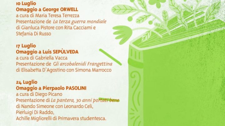 Nasce a Cassino un progetto per valorizzare la letteratura: UN PARCO DI LIBRI.