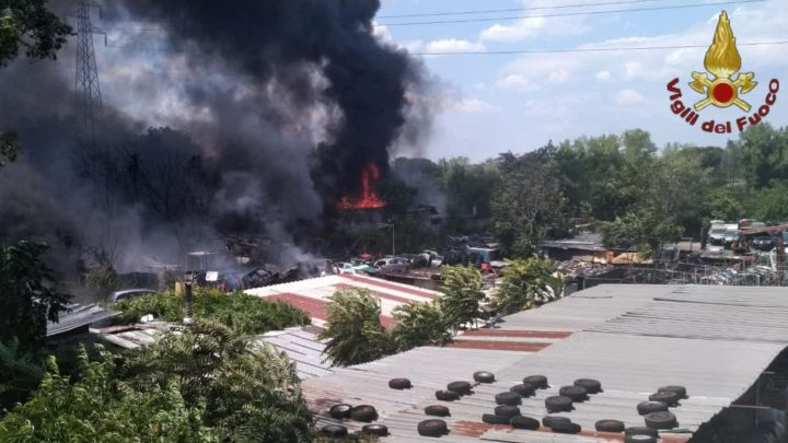 Incendio Loas di Aprilia, sindacati vigili del fuoco chiedono screening operatori