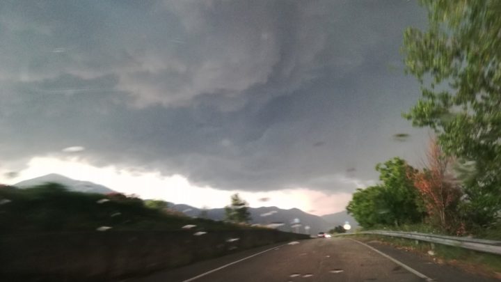 Maltempo, bomba d’acqua nel cassinate