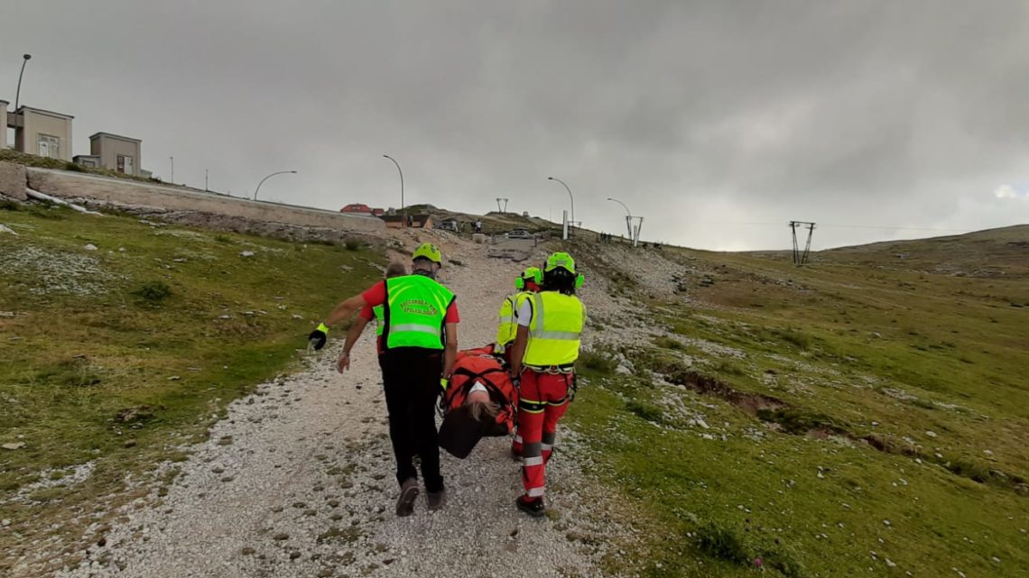 Campocatino – Si infortuna sul sentiero, recuperata dall’eliambulanza e dal Soccorso Alpino