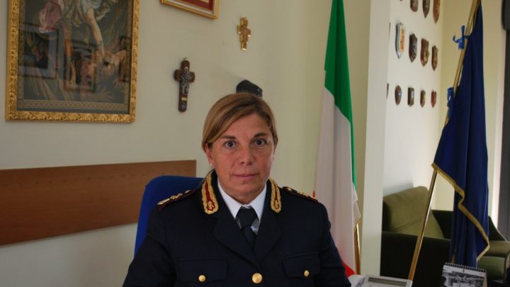 Giovanna Salerno è il nuovo dirigente del commissariato di polizia di Cassino