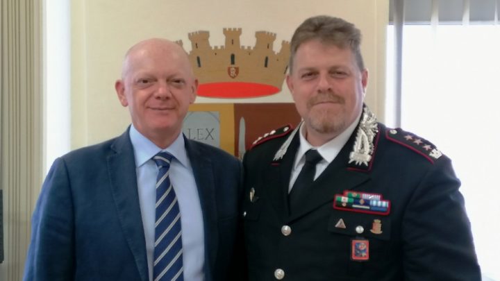 Frosinone – Il nuovo Comandante Provinciale dell’Arma dei Carabinieri in visita in Questura