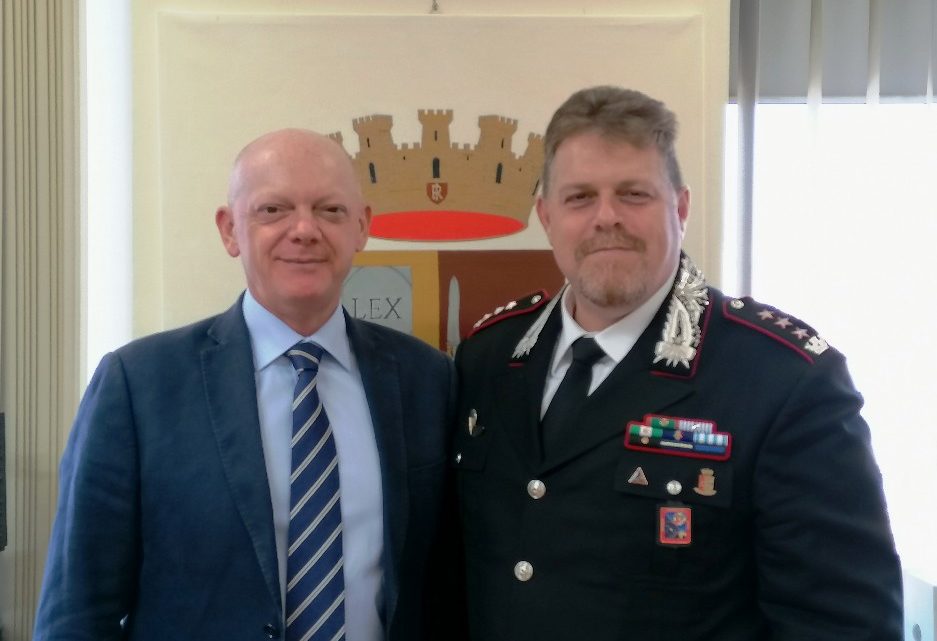 Frosinone – Il nuovo Comandante Provinciale dell’Arma dei Carabinieri in visita in Questura