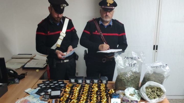 Cisterna di Latina – In casa con quattro chili di stupefacenti, arrestato 25enne