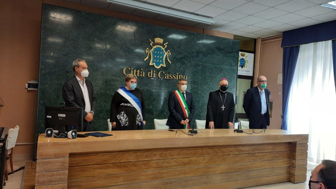 Il rettore dell’università Vasile Goldis di Arad ospite in comune a Cassino Il rettore dell’università Vasile Goldis di Arad ospite in comune a Cassino