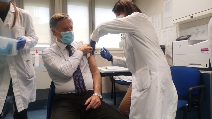 Iniziate le prime vaccinazioni a Rieti e Viterbo
