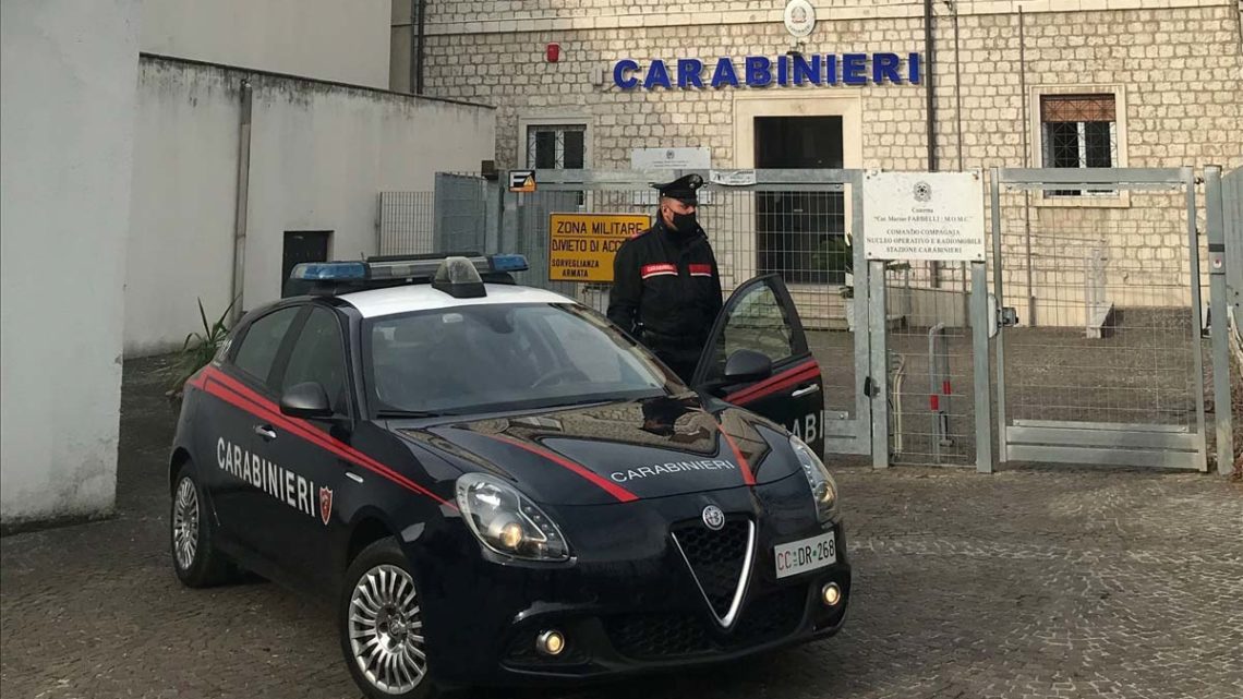 Controlli anticovid dei carabinieri, multe a Cassino, Cervaro e Roccasecca
