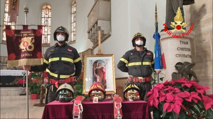 Vigili del Fuoco e Guardia Costiera festeggiano la patrona Santa Barbara