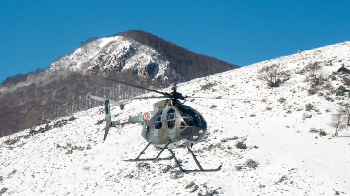 Attività di volo in montagna, un addestramento suggestivo per il 72° Stormo