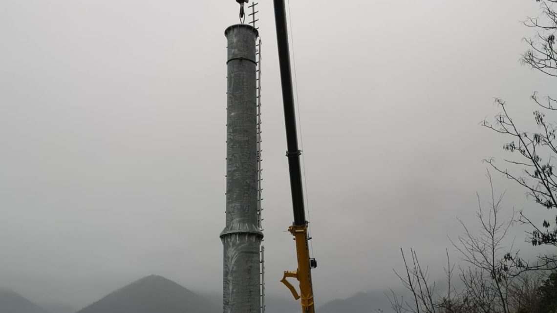 Colle San Magno, posizionata l’antenna per la telefonia mobile