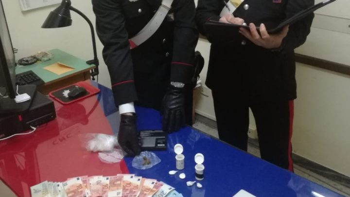 Cocaina, hashish e marijuana, arrestato 46enne a Pastena