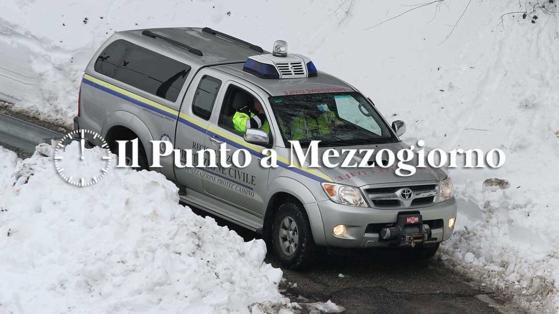 Maltempo, Protezione Civile Lazio: allerta gialla per neve da oggi pomeriggio e per 36 ore