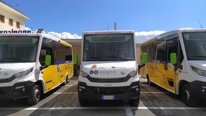 Frosinone, in funzione la navetta in sostituzione dell’ascensore